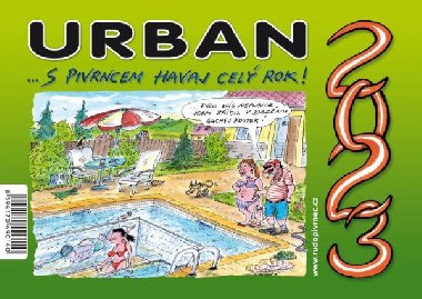 Urban s Pivrncem havaj po cel rok! 2023 - stoln kalend - Petr Urban