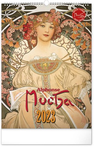 Nstnn kalend Alfons Mucha 2023 - Alfons Mucha
