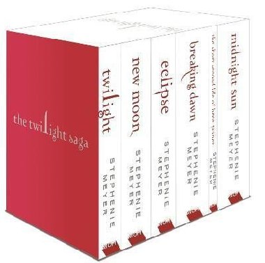 Twilight Saga 6 Book Set (White Cover) - Meyerová Stephenie