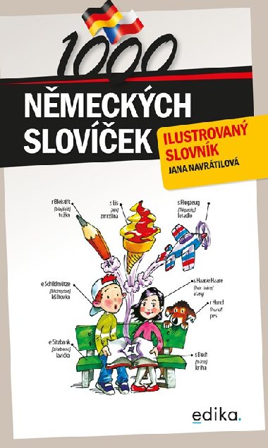 1000 nmeckch slovek - Ilustrovan slovnk - Jana Navrtilov