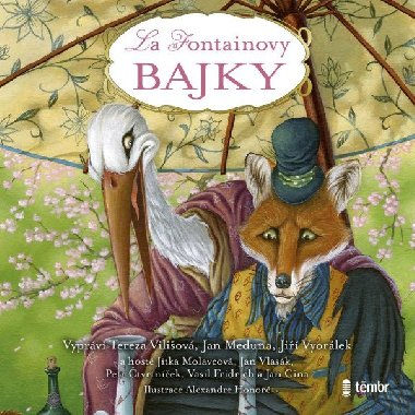 La Fontainovy bajky - audiokniha na CD - Jean de La Fontaine