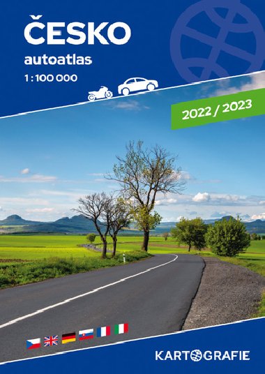 Česko - autoatlas 1:100 000 2023/2024 - Kartografie