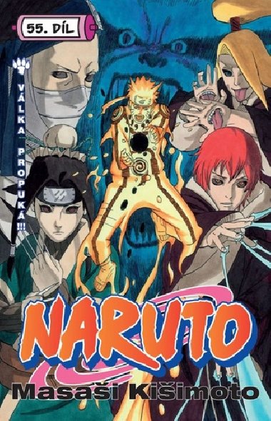 Naruto 55 Vlka propuk - Masai Kiimoto
