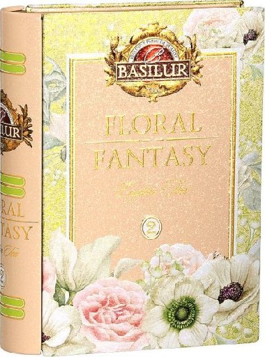 BASILUR Book Floral Fantasy Vol. II. Zelený čaj 100g - neuveden