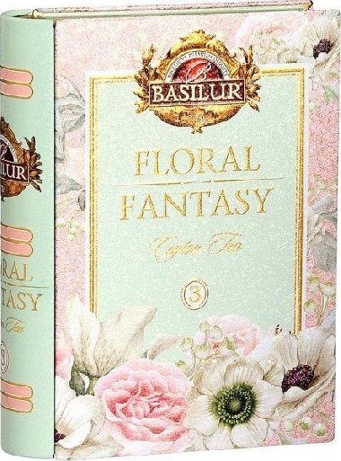 BASILUR Book Floral Fantasy Vol. III. Zelený čaj 100g - neuveden