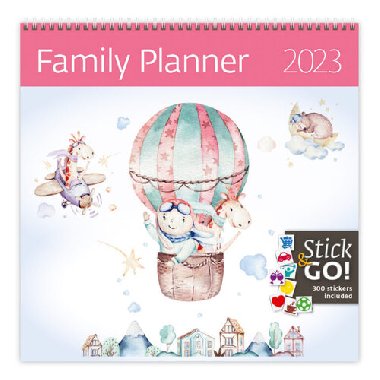 Kalend nstnn 2023 - Family Planer, plnovac - Helma