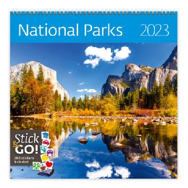 Kalend nstnn 2023 - National Parks, plnovac - Helma