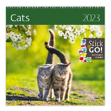 Kalend nstnn 2023 - Cats, plnovac - Helma