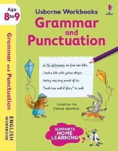 Usborne Workbooks Grammar and Punctuation 8-9 - Bingham Jane