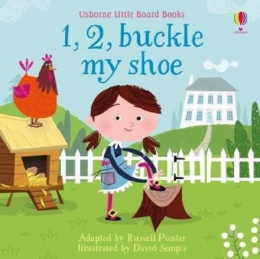 1. 2. Buckle My Shoe Little Board Book - Punter Russell