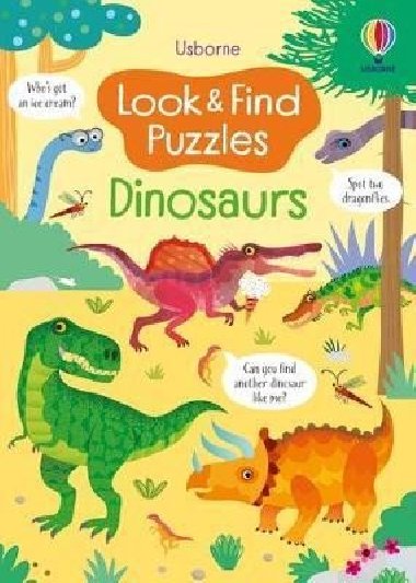 Look and Find Puzzles Dinosaurs - Robson Kirsteen
