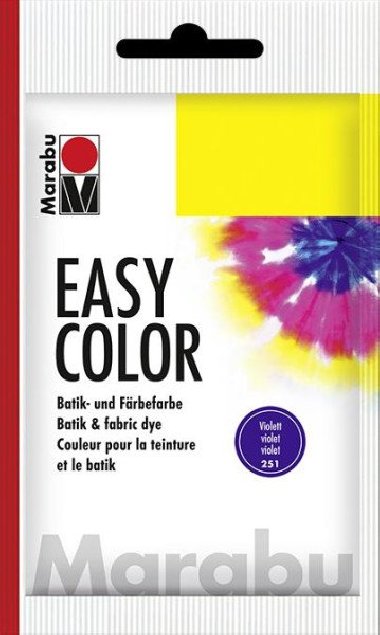 Marabu Easy Color batikovací barva - fialová 25 g - neuveden