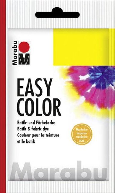 Marabu Easy Color batikovací barva - mandarinková 25 g - neuveden