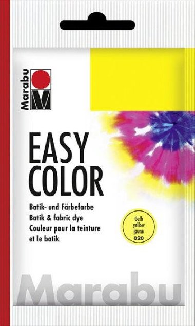 Marabu Easy Color batikovací barva - žlutá 25 g - neuveden