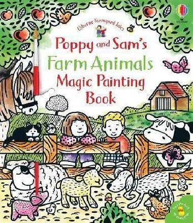 Poppy and Sams Farm Animals Magic Painting Book - Taplin Sam
