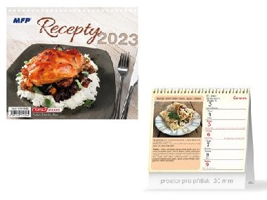 Mini Recepty 2023 - stoln kalend - MFP Paper