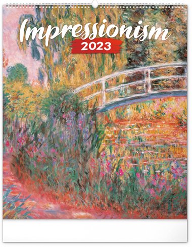 Kalend 2023 nstnn: Impresionismus, 48  56 cm - Presco Group