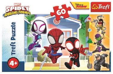 Puzzle Spiderman - Ve světě Spideyho 60 dílků - neuveden