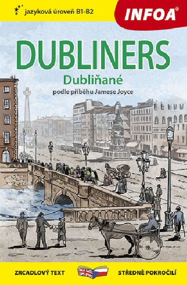 Dubliňané Dubliners - zrcadlový text středně pokročilí (B1-B2) - James Joyce