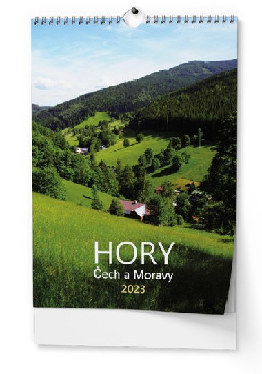 Hory ech a Moravy 2023 - nstnn kalend - Balouek