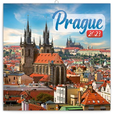 Kalend 2023 poznmkov: Praha letn, 30  30 cm - Presco Group