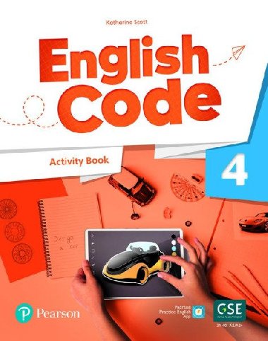 English Code 4 Activity Book with Audio QR Code - Scott Katharine
