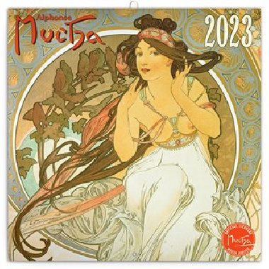 Kalend 2023 poznmkov: Alfons Mucha, 30  30 cm - Presco Group