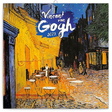 Kalend 2023 poznmkov: Vincent van Gogh, 30  30 cm - Presco Group