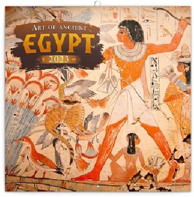 Kalend 2023 poznmkov: Umn starho Egypta, 30  30 cm - Presco Group