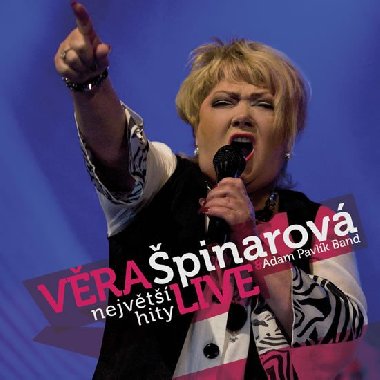 Vra pinarov a Adam Pavlk Band - Nejvt hity Live CD+DVD - pinarov Vra