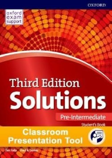 Maturita Solutions Pre-intermediate Classroom Presentation Tool Pk (Access Code Card), 3rd - Falla Tim, Davies Paul A.