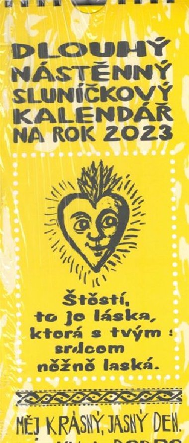 Dlouh nstnn slunkov kalend na rok 2023 - Honza Volf