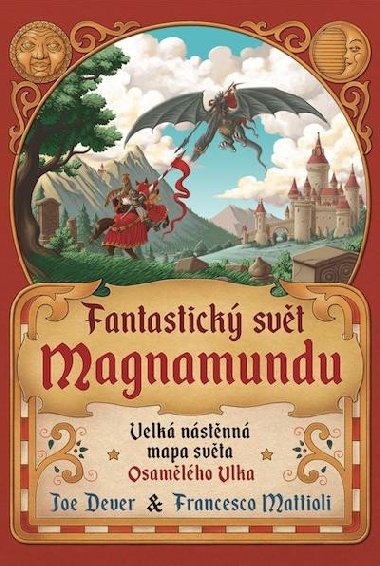 Fantastick svt Magnamundu (mapa) - Francesco Mattioli; Joe Dever
