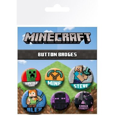 Sada odznaků Minecraft