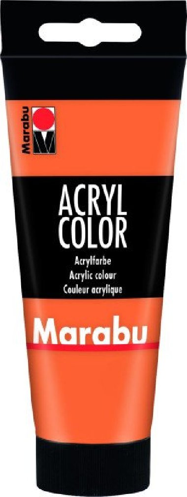 Marabu Acryl Color akrylová barva - oranžová 100 ml - neuveden
