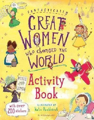 Fantastically Great Women Who Changed the World Activity Book - Pankhurstov Kate