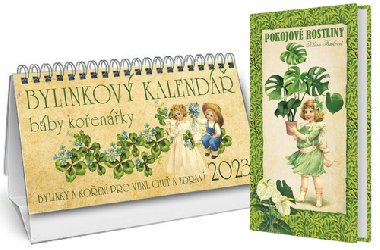 Kalend 2023 Bylinkov + Pokojov rostliny - Klra Trnkov