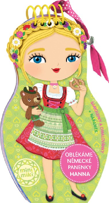 Oblékáme německé panenky - Hanna - Segond-Rabilloud Charlotte, Segond-Rabilloud Charlotte