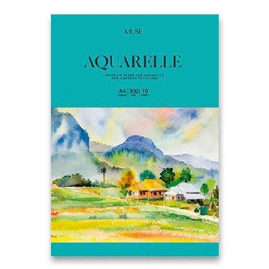 Shkolyaryk Kreslicí karton A4+ Aquarelle 10 listů - neuveden