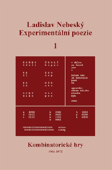 Experimentální poezie 1 - Ladislav Nebeský