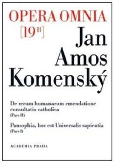 Opera omnia 19/II - Jan Amos Komensk