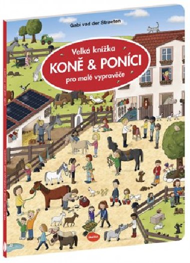 Velk knka KON & PONCI pro mal vyprave - Gabi van der Straeten