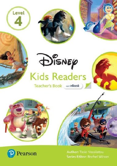 Pearson English Kids Readers: Level 4 Teachers Book with eBook and Resources (DISNEY) - Vassilatou Tasia