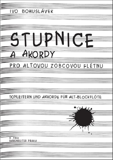 Stupnice a akordy pro altovou zobcovou flétnu - Ivo Bohuslávek