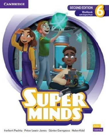 Super Minds 6 Workbook with Digital Pack British English, 2nd Edition - Gerngross Gnter, Puchta Herbert, Lewis-Jones Peter, Kidd Helen