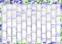 Nstnn ron kalend (600x420 mm) - Levandule 2023 - Balouek