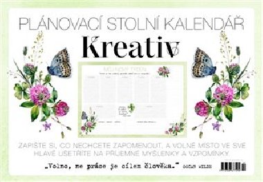 Plnovac stoln kalend Kreativ - Vltava Labe Media