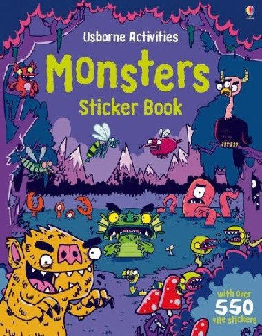 Monsters Sticker Book - Robson Kirsteen