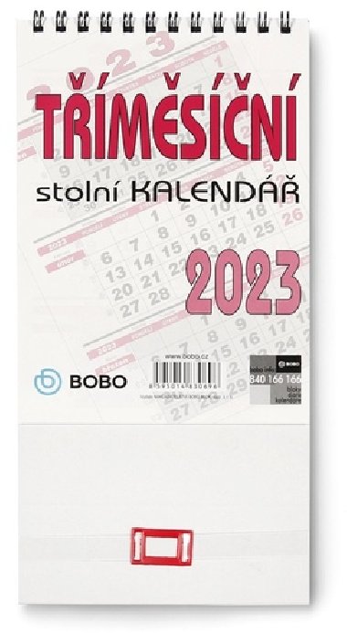 Tmsn 2023 - stoln kalend - Bobo Blok