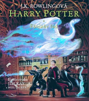 Harry Potter a Fnixv d (5. dl) - ilustrovan vydn - Joanne K. Rowlingov